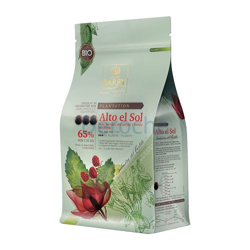 Chocolat de couverture noir bio alto el sol Chocolat de couverture noir bio alto el sol