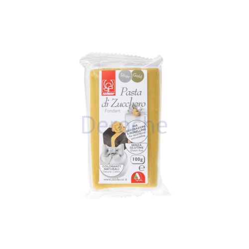 Pâte à sucre or pour modelling 100 g Pâte à sucre or pour modelling 100 g