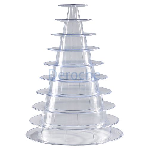 Pyramide à macarons version transparente Pyramide à macarons version transparente